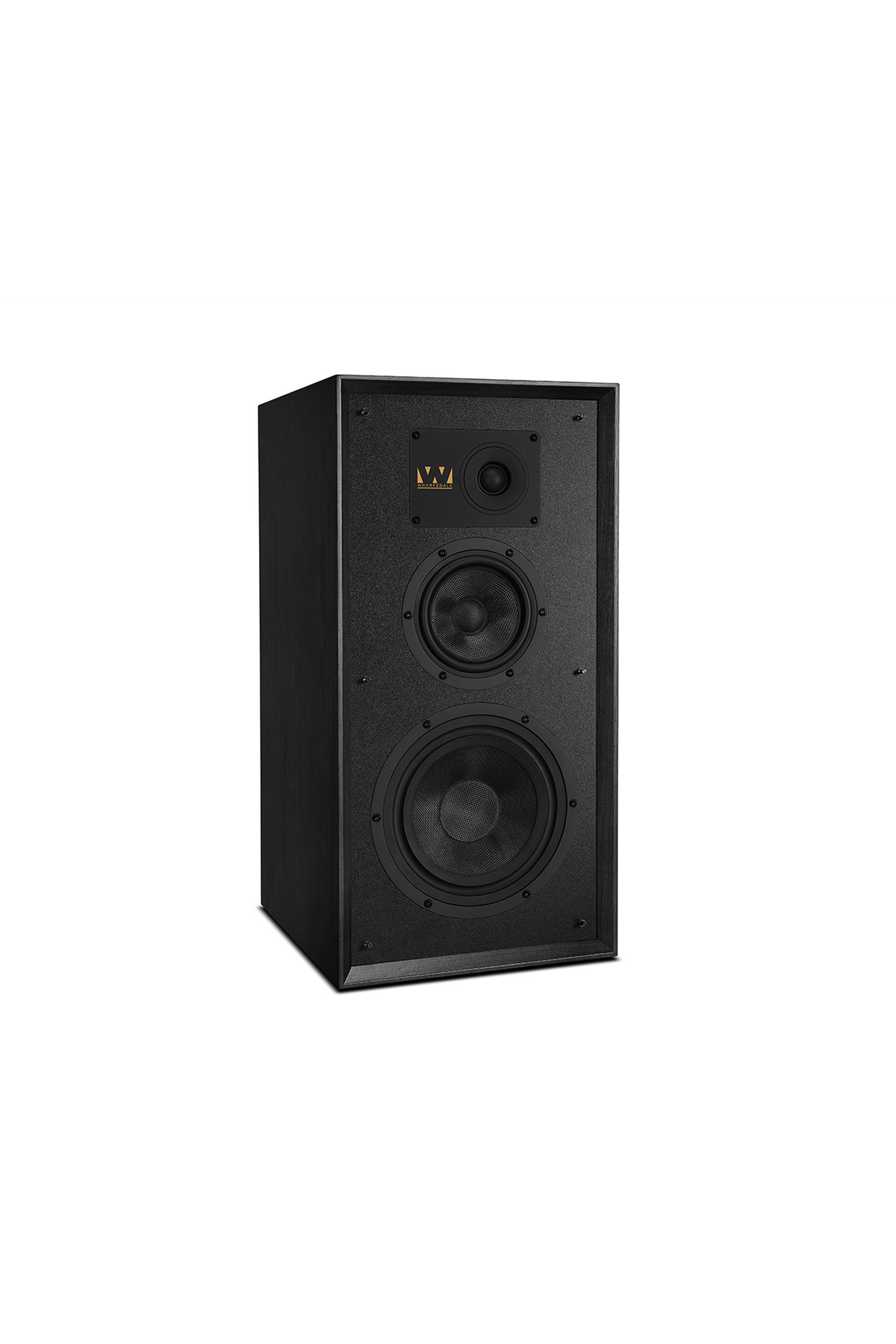 Wharfedale Super Linton Loudspeakers in Black Oak - official product view 3