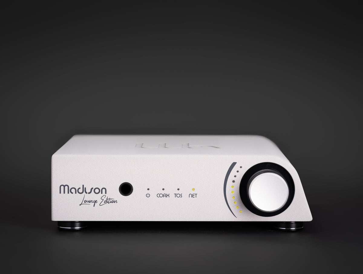 Wattson Audio Madison LE Streamer in silver, front view