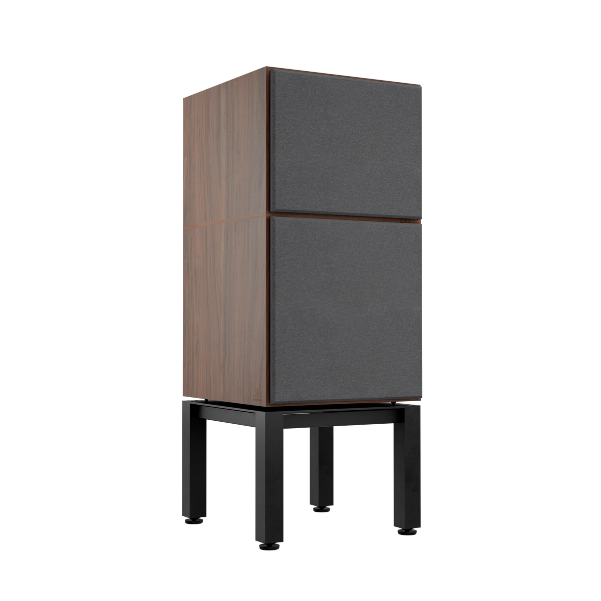 Revival Audio ATALANTE 7 Évo in Walnut with grille and included isolation stand