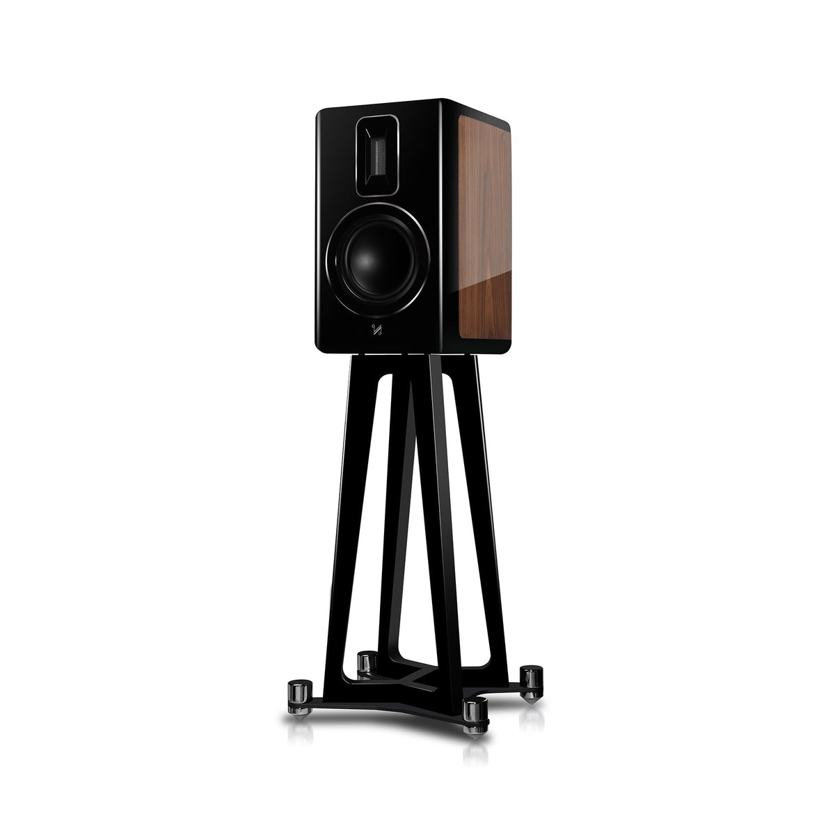 QUAD Revela 1 - Piano Walnut front view