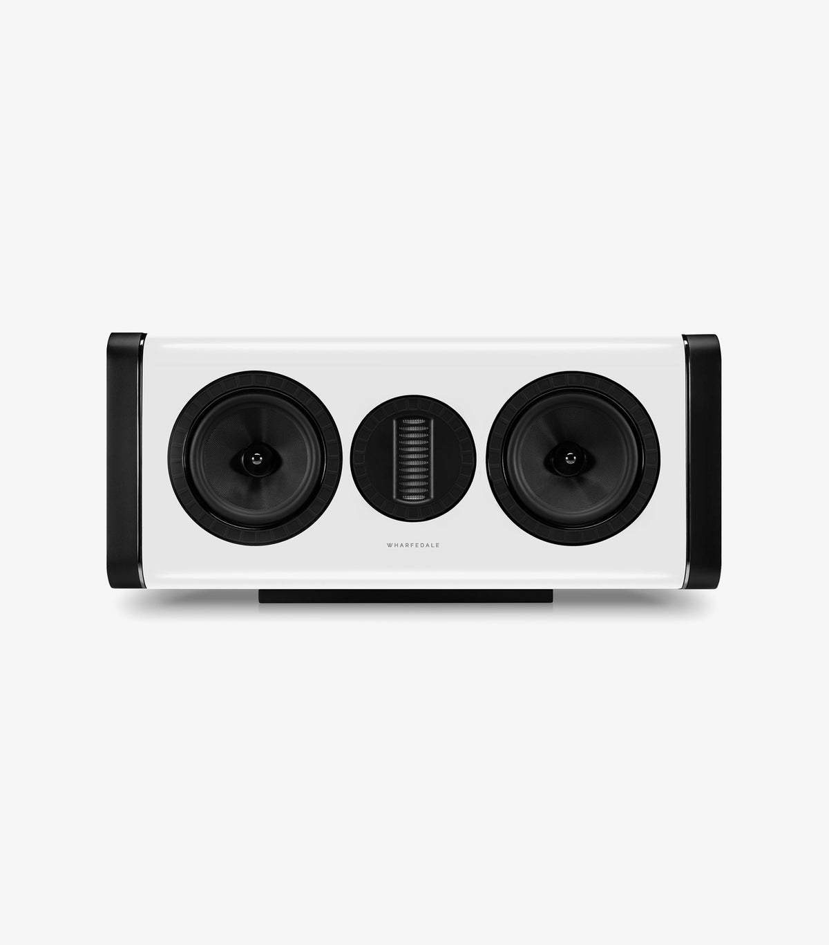 Wharfedale AURA CS Centre Channel in Hi-Gloss White - official product view 6