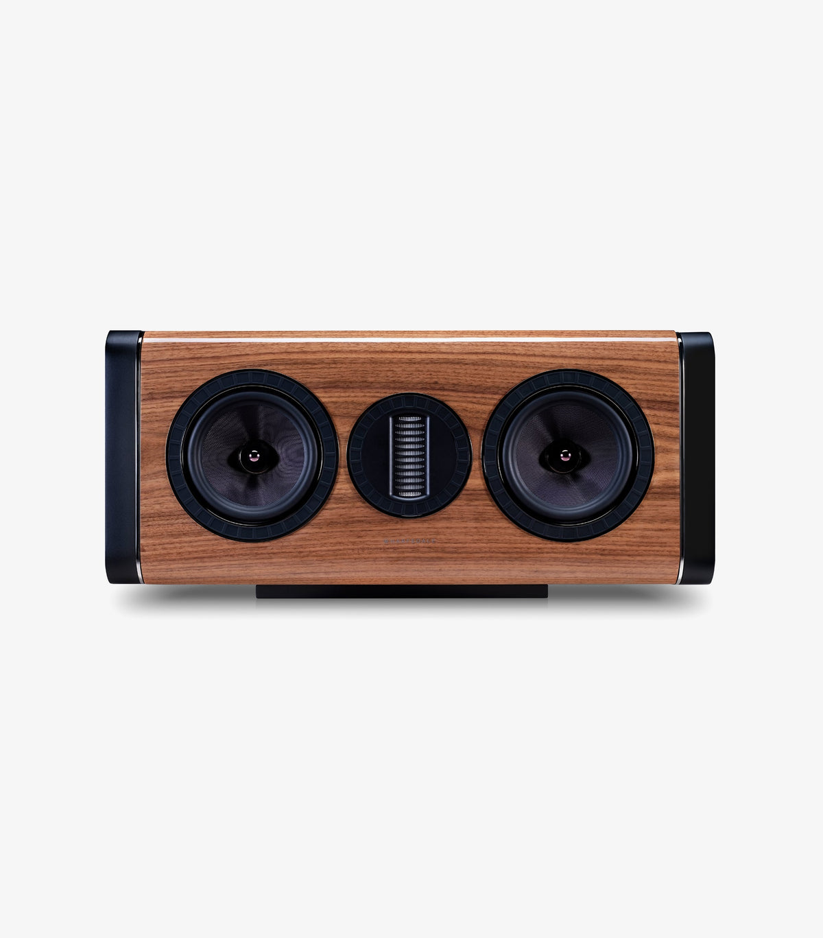 Wharfedale AURA C Centre Channel in Hi-Gloss Walnut - official product view 4
