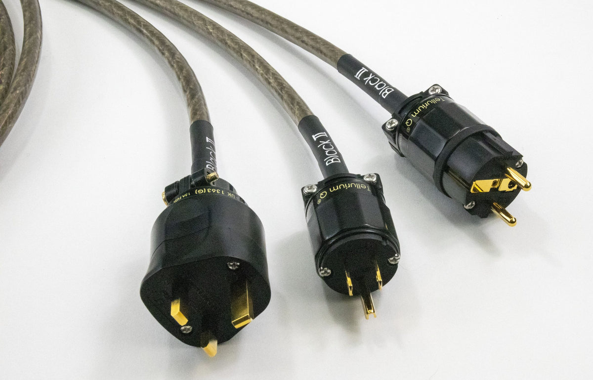 Tellurium Q Black II AC power cable