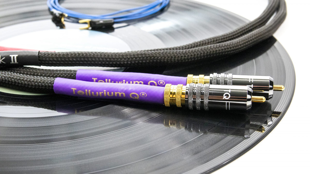 Tellurium Q Black II phono RCA interconnect