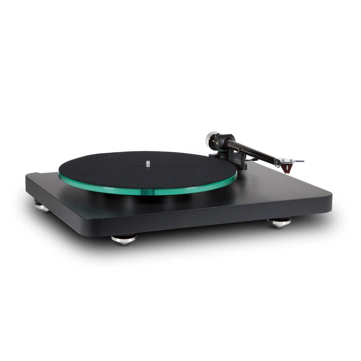 NAD C 588 Turntable - three-quarter view without dust cover