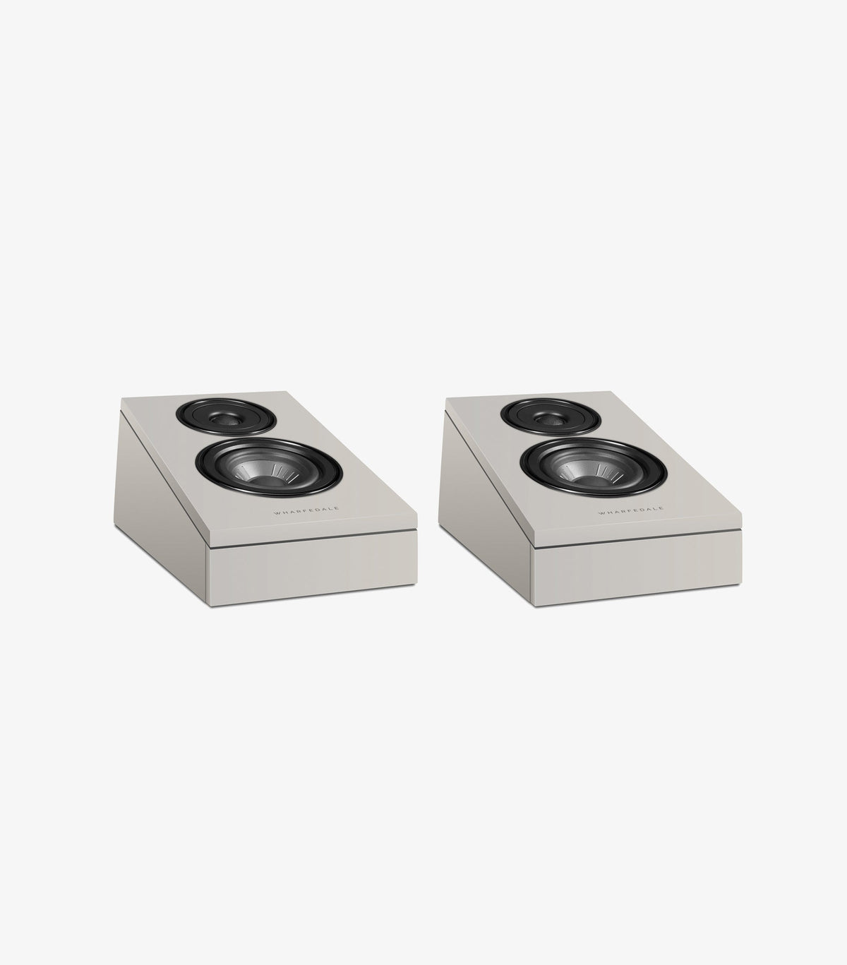 Wharfedale DIAMOND 12 3Di Surround Speakers in Stone Grey - official product view 4