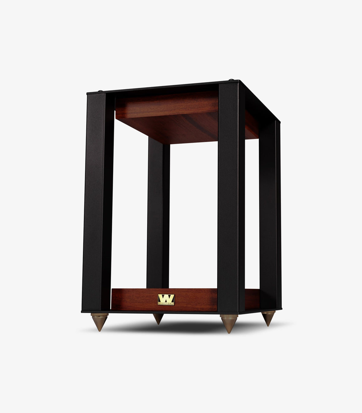 Wharfedale Linton Speaker Stands in Mahogany Red - official product view 5