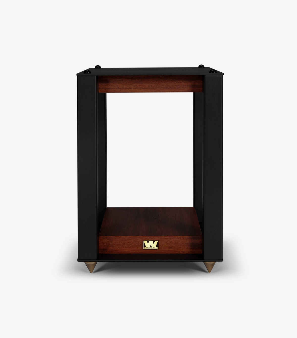 Wharfedale Linton Speaker Stands in Mahogany Red - official product view 6