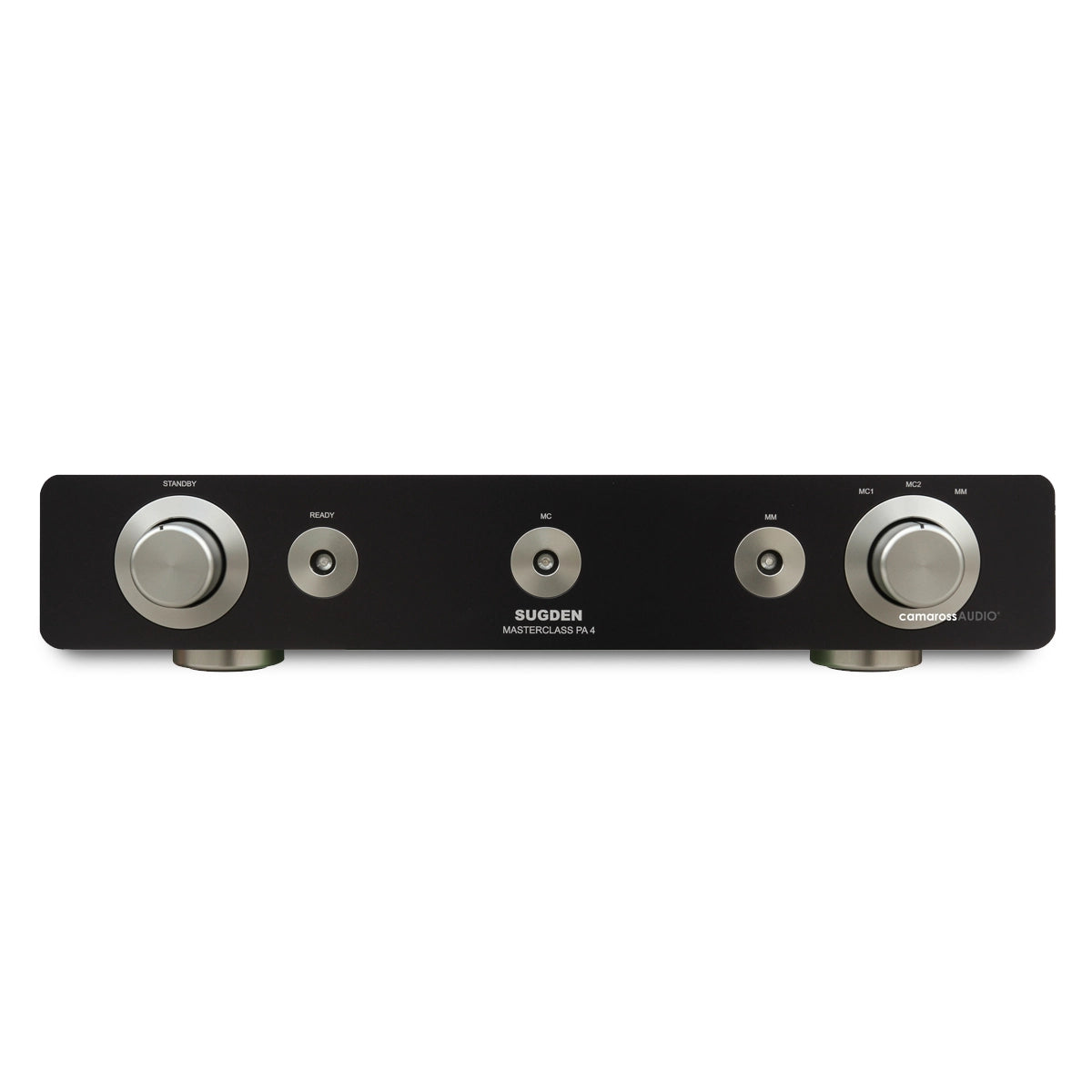 Sugden Masterclass PA-4 phono amplifier in Graphite, front view