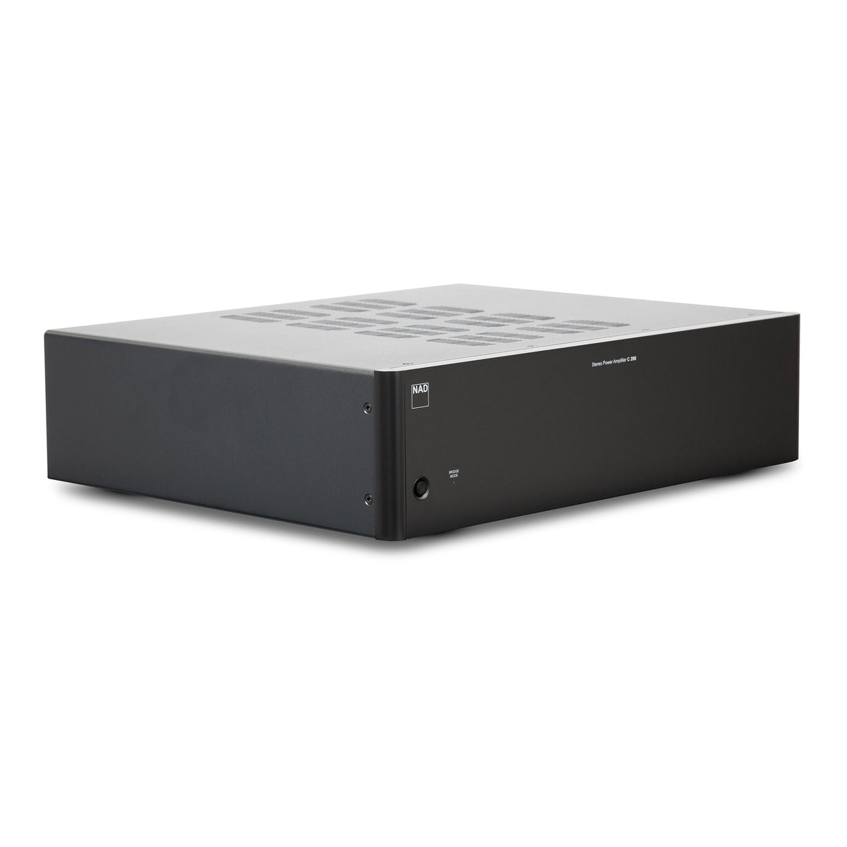 NAD C 298 Stereo Power Amplifier - three-quarter view