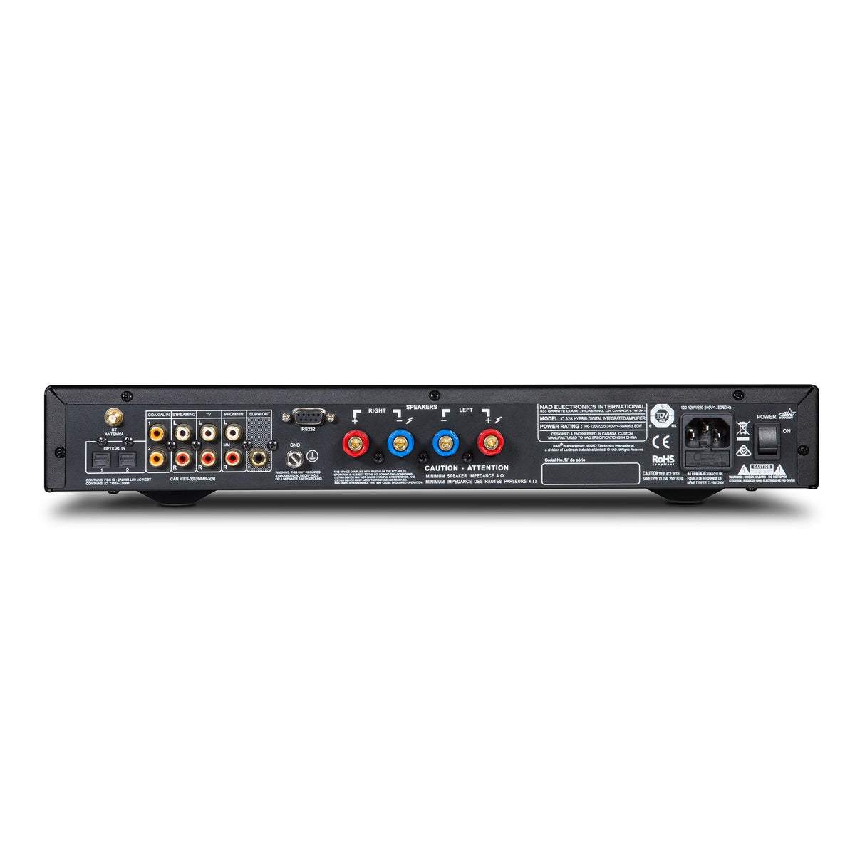 NAD C 328 - rear view