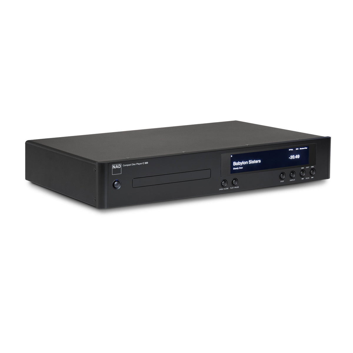 NAD C 589 CD Player — angled