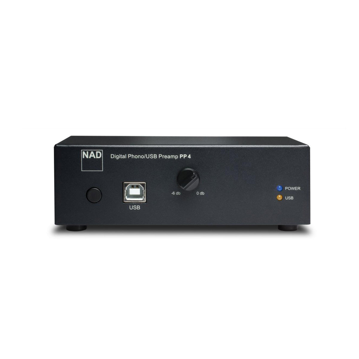 NAD PP 4 Digital Phono/USB Preamplifier - front view
