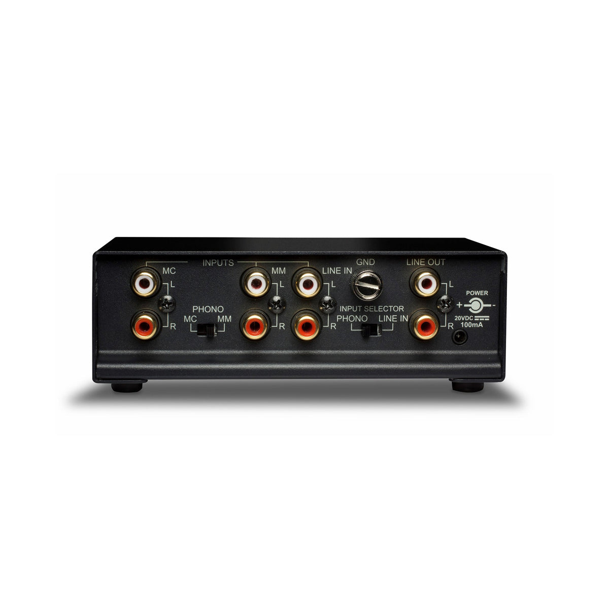 NAD PP 4 Digital Phono/USB Preamplifier - rear view