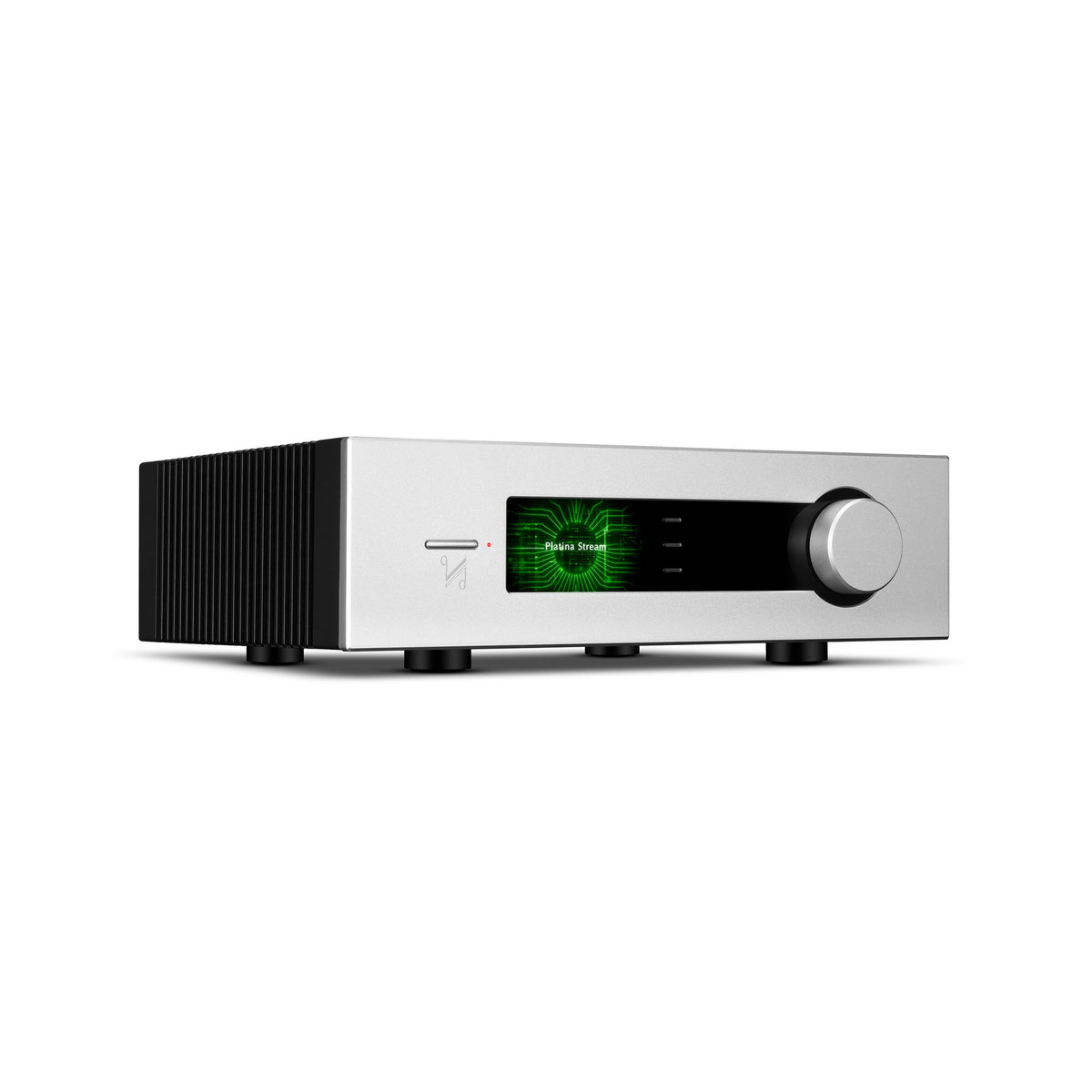 QUAD Platina Stream - Silver three-quarter view