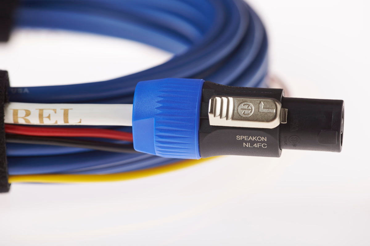 REL Bassline Blue High-Level Cable
