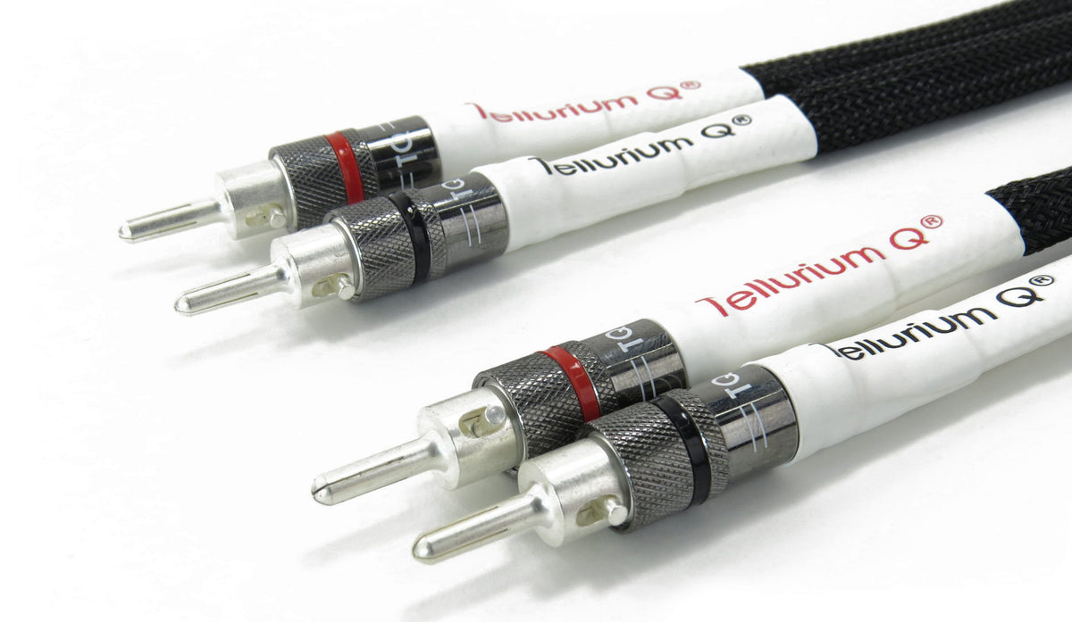 Tellurium Q Silver Diamond speaker links