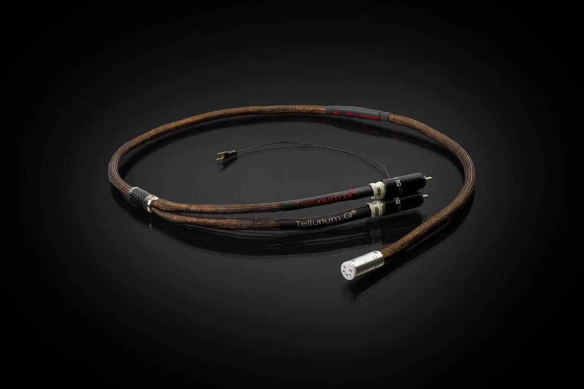 Tellurium Q Statement II phono DIN-to-RCA interconnect