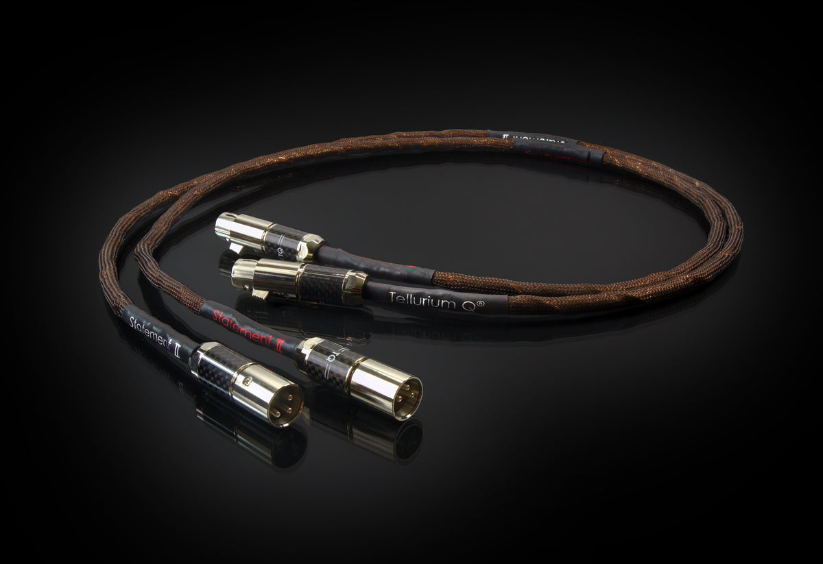 Tellurium Q Statement II XLR interconnect