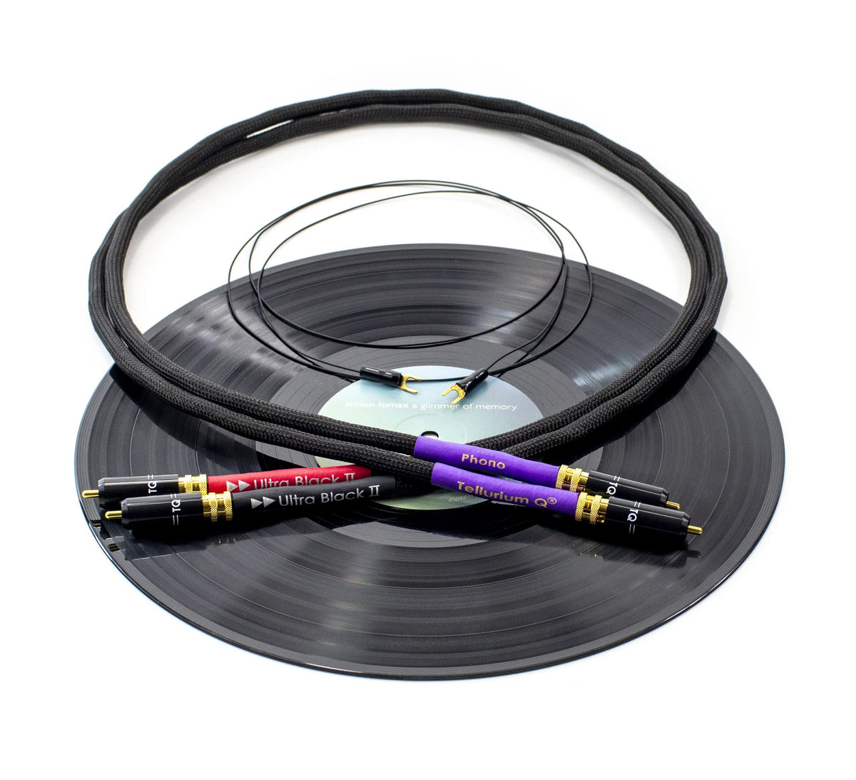 Tellurium Q Ultra Black II phono RCA interconnect
