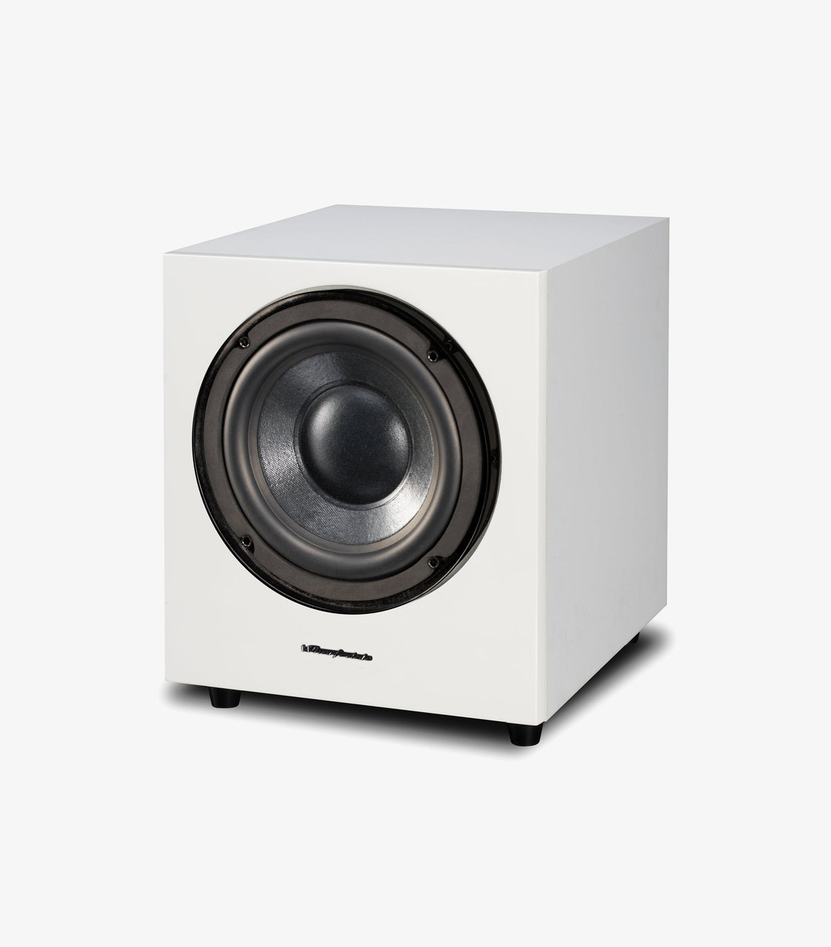 Wharfedale WH-D8 Powered Subwoofer in White - official product view 3
