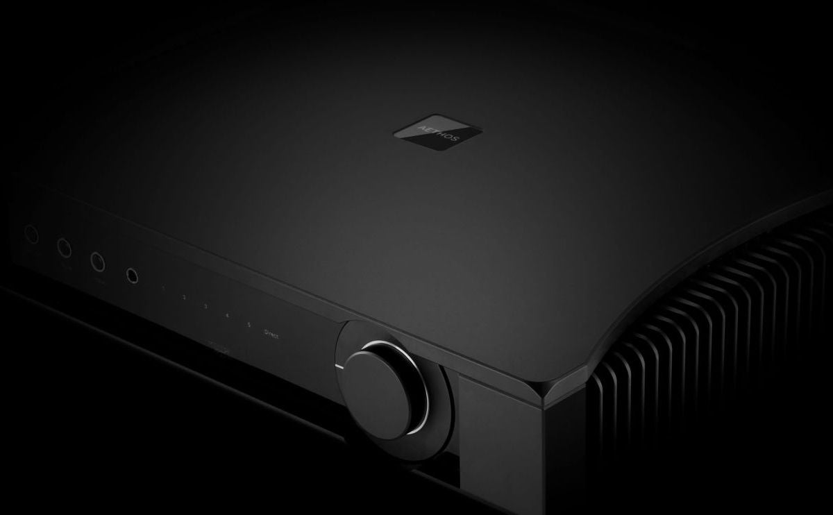 Rega Aethos Integrated Amplifier, official integrated amplifier view 2