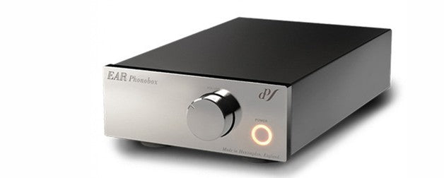 EAR Yoshino Phono Box MM/MC with level control in chrome