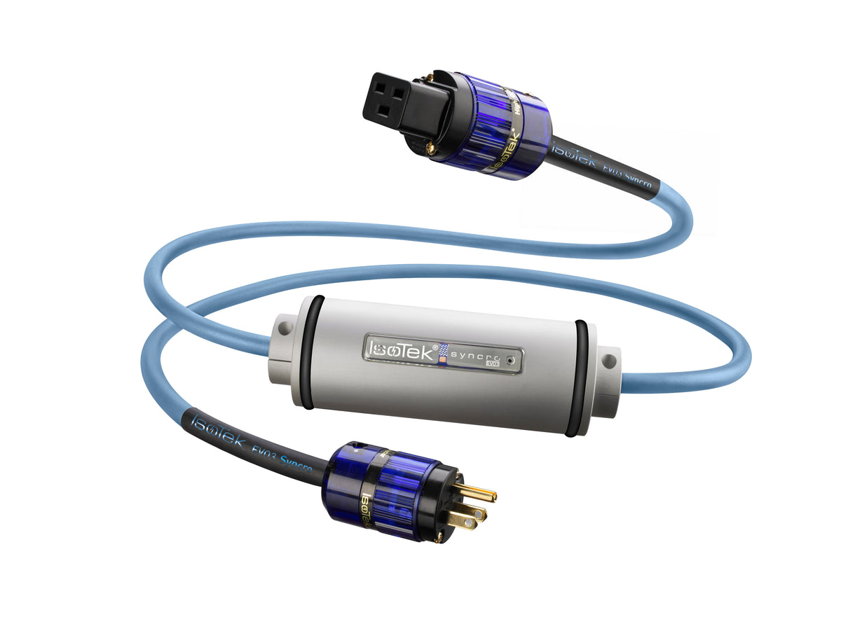 IsoTek EVO3 Syncro power cable with North American plug and C19 connector