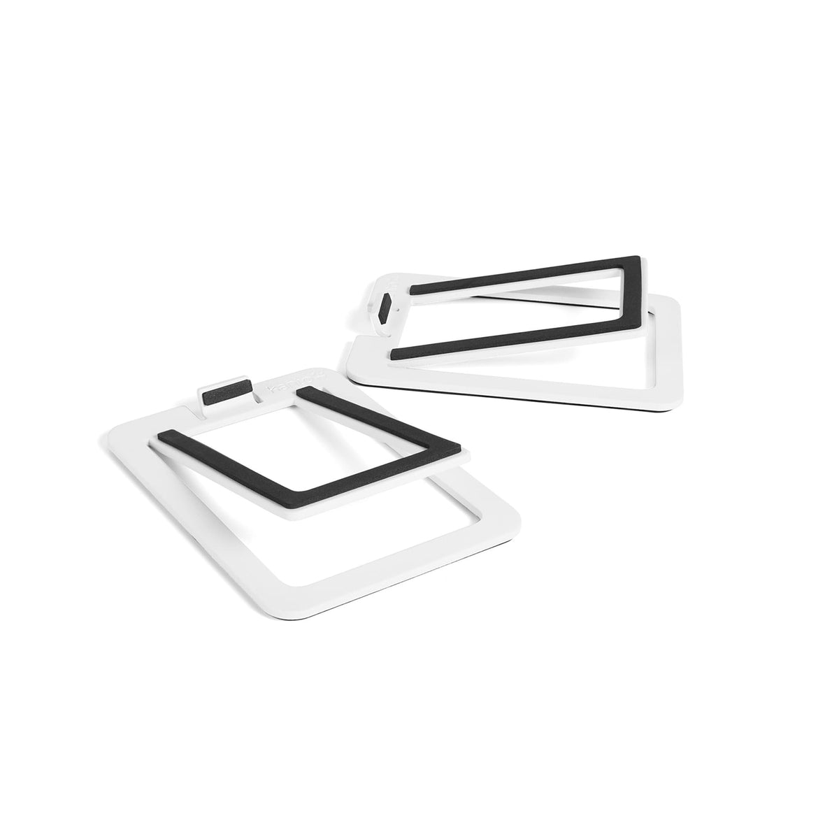 Kanto S2 desktop stands — White