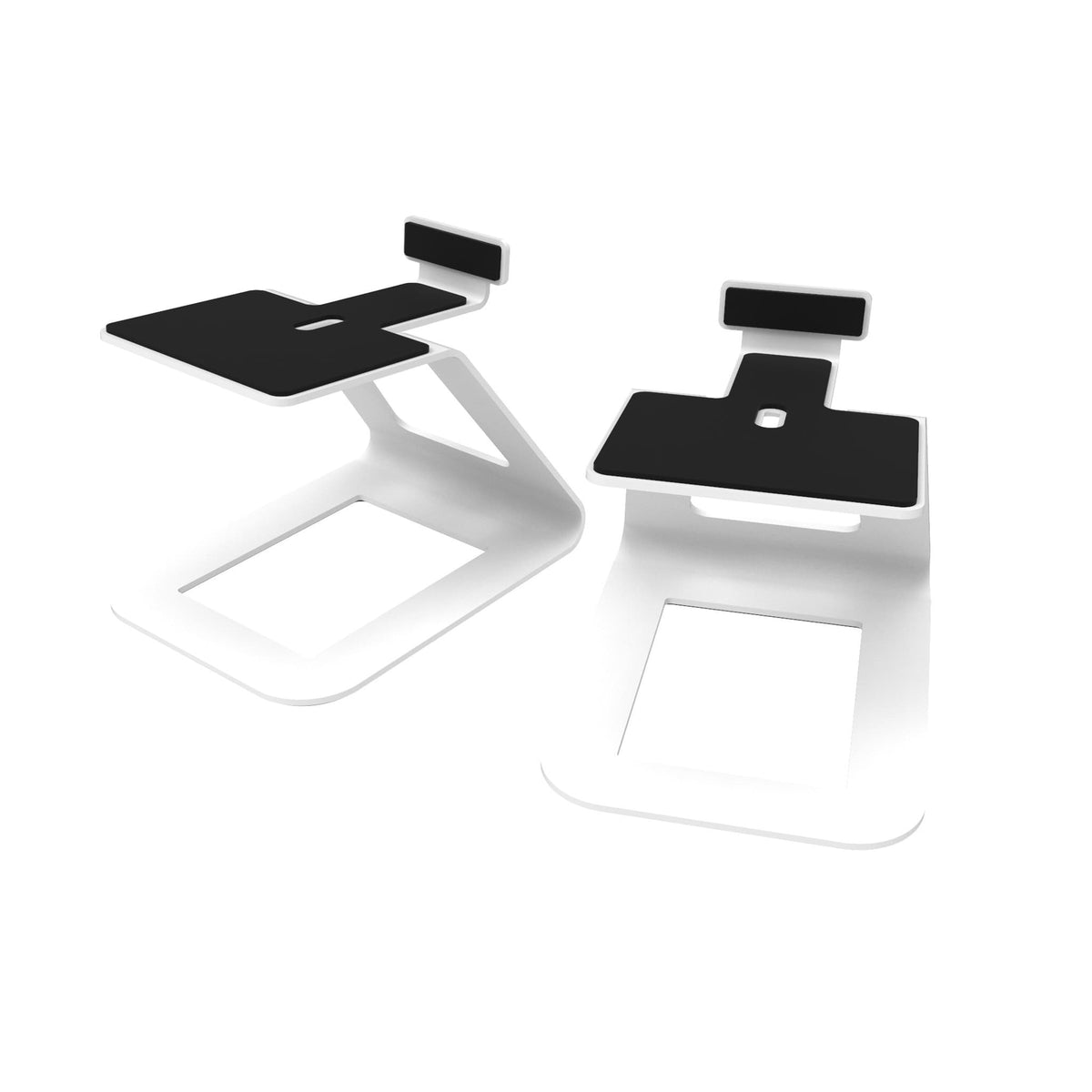 Kanto SE6 Elevated Desktop Speaker Stands (Pair) — White