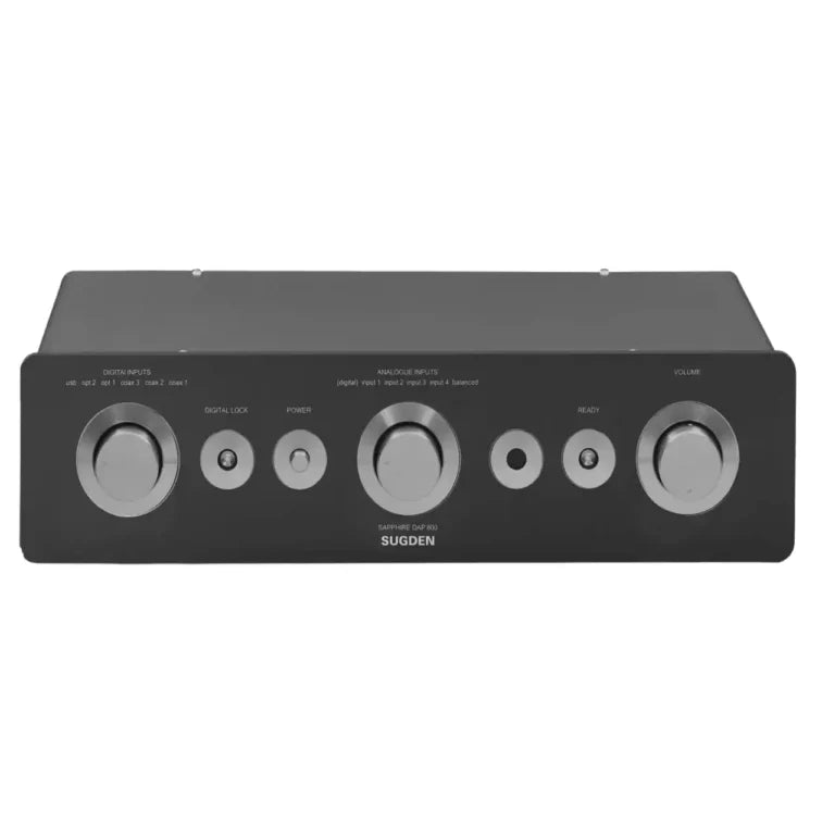 Sugden DAP-800 in Graphite, front view
