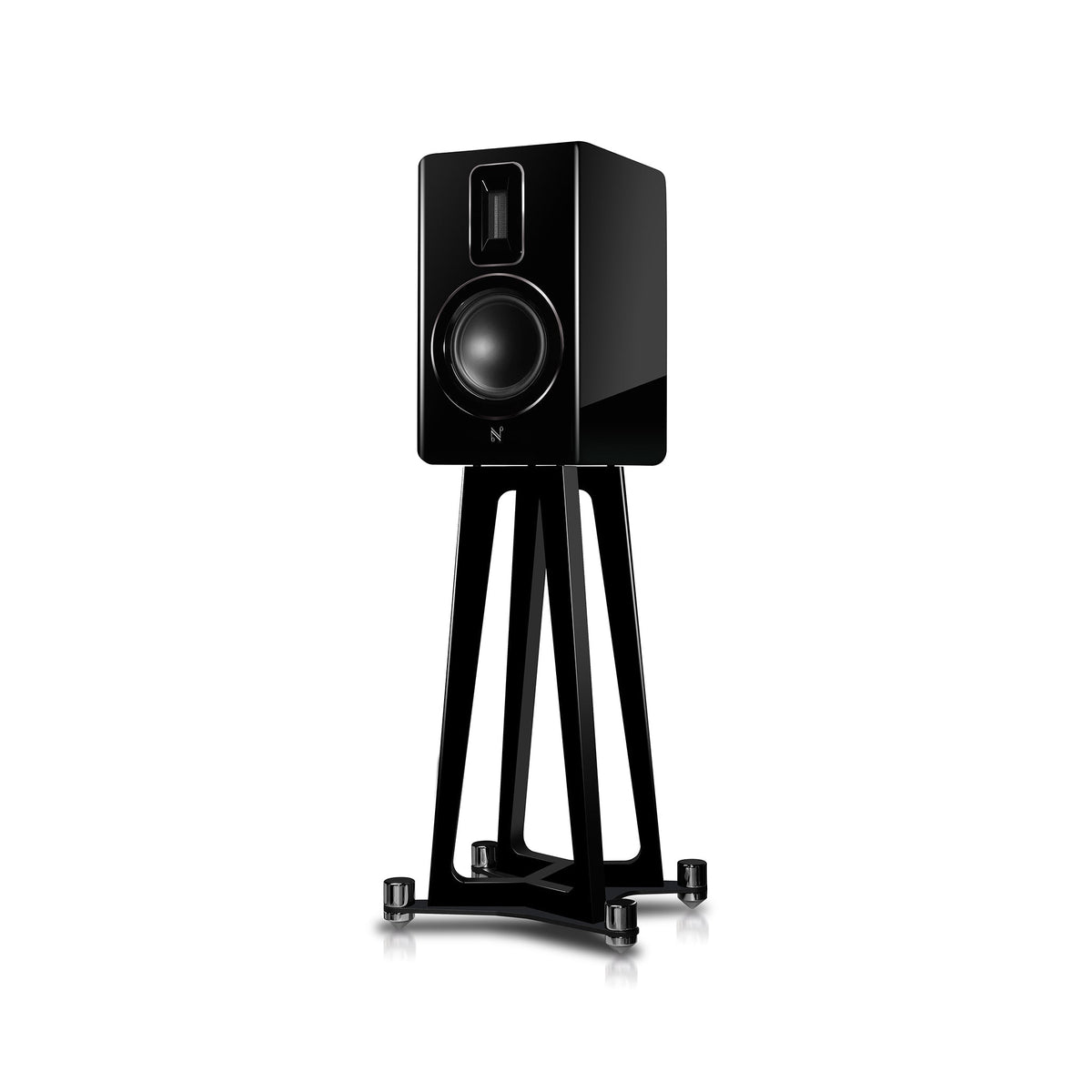 QUAD Revela 1 - Piano Black front view