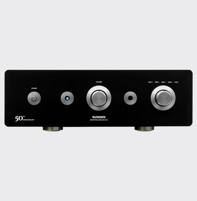 Sugden ANV-50 in Graphite, front view