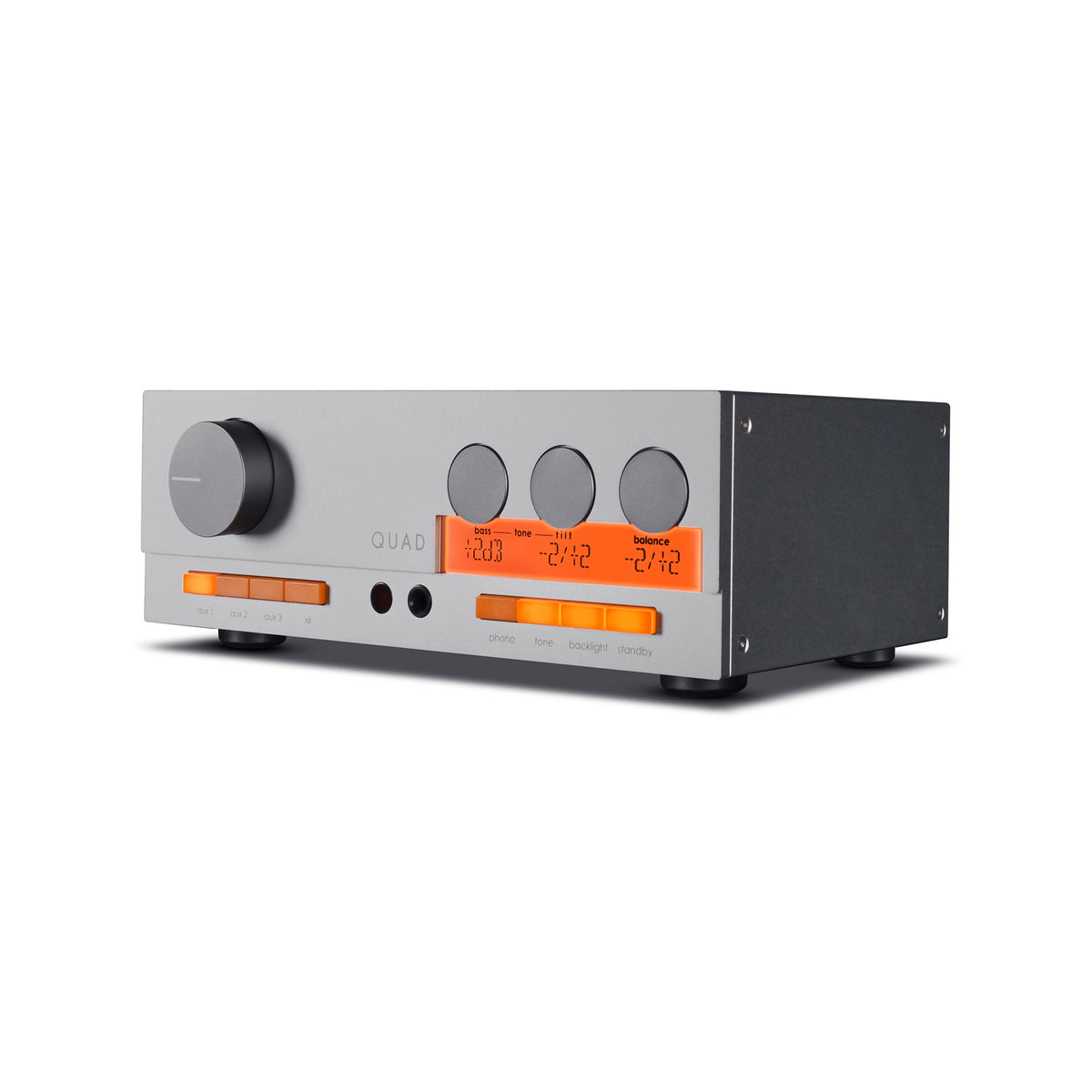 QUAD 33 Preamplifier - alternate three-quarter view