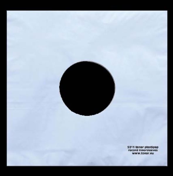 Tonar Plastipap Inner Sleeves - Pack of 25 — official product image