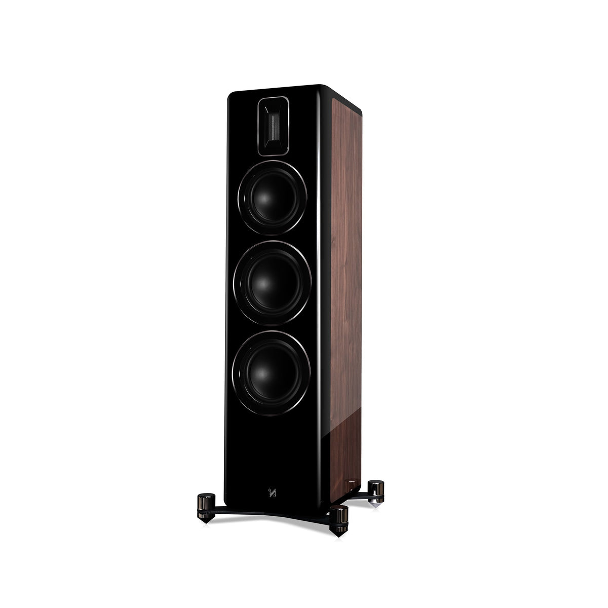 QUAD Revela 2 - Piano Walnut front view