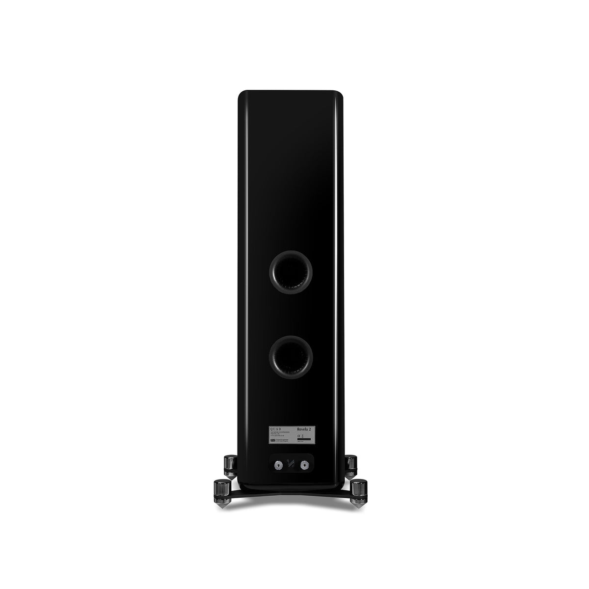 QUAD Revela 2 - Piano Black rear view