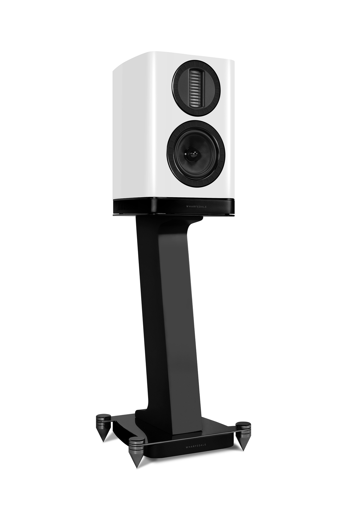 Wharfedale AURA 1 Loudspeakers in Hi-Gloss White - official product view 6