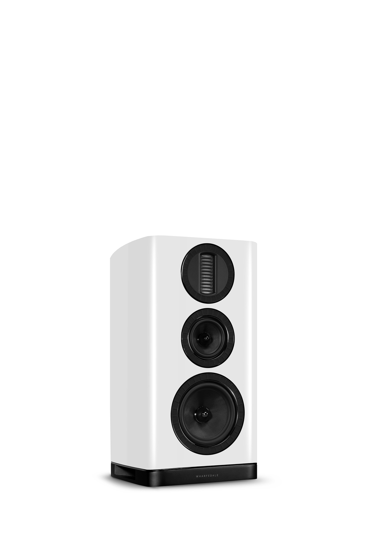Wharfedale AURA 2 Loudspeakers in Hi-Gloss White - official product view 5