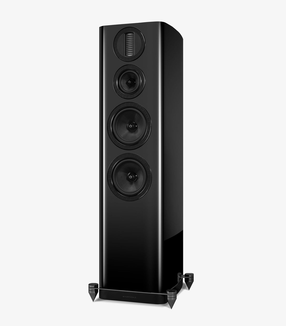 Wharfedale AURA 4 Loudspeakers in Hi-Gloss Black