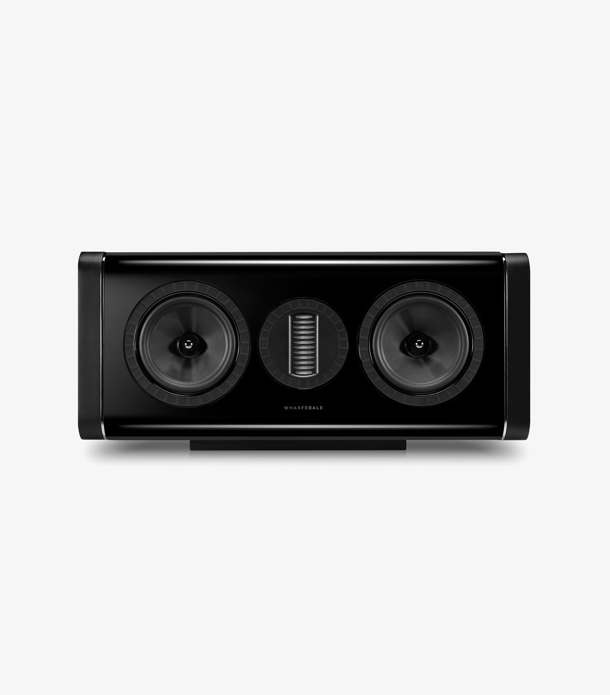 Wharfedale AURA CS Centre Channel in Hi-Gloss Black - official product view 2