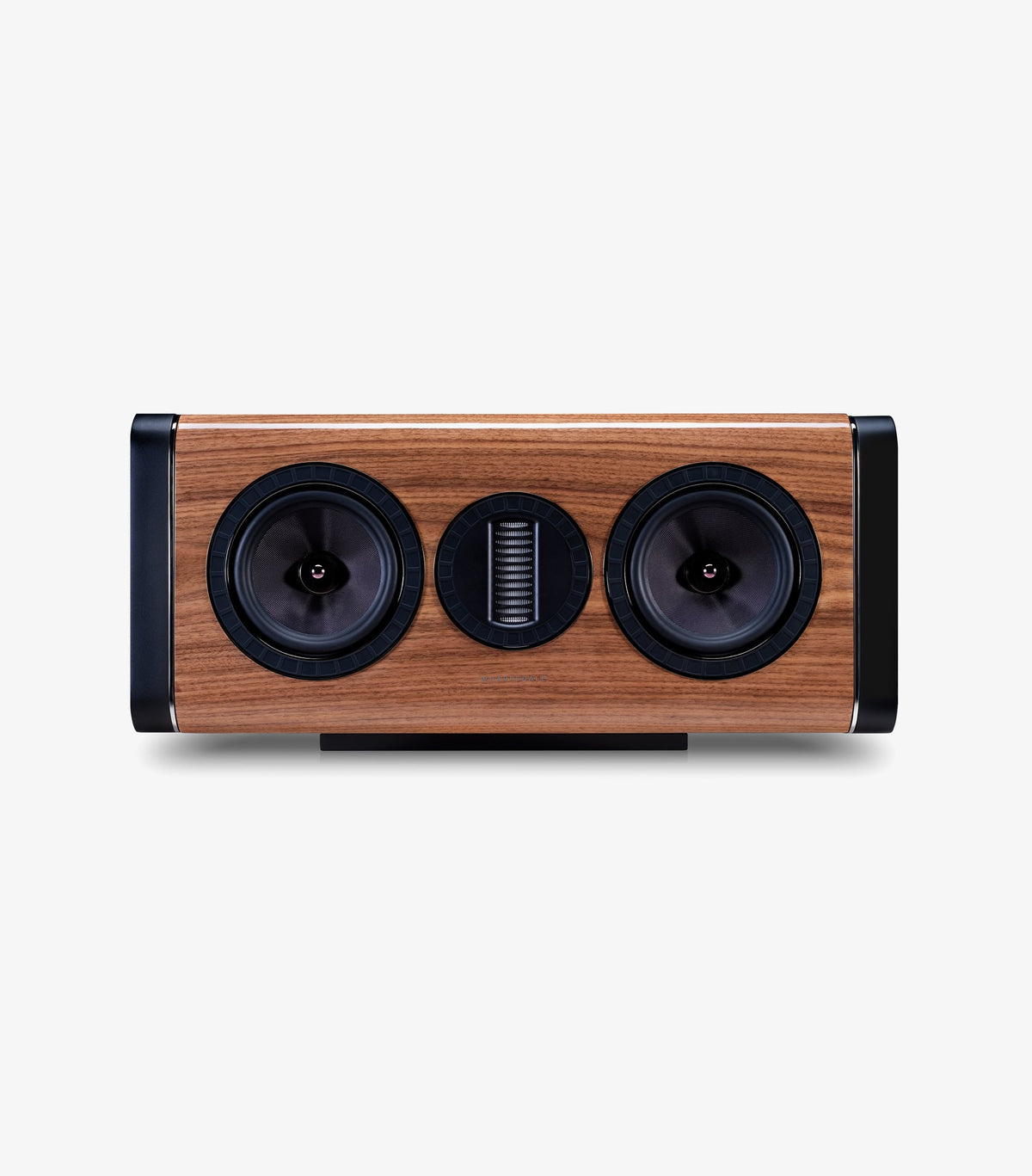 Wharfedale AURA CS Centre Channel in Hi-Gloss Walnut - official product view 4