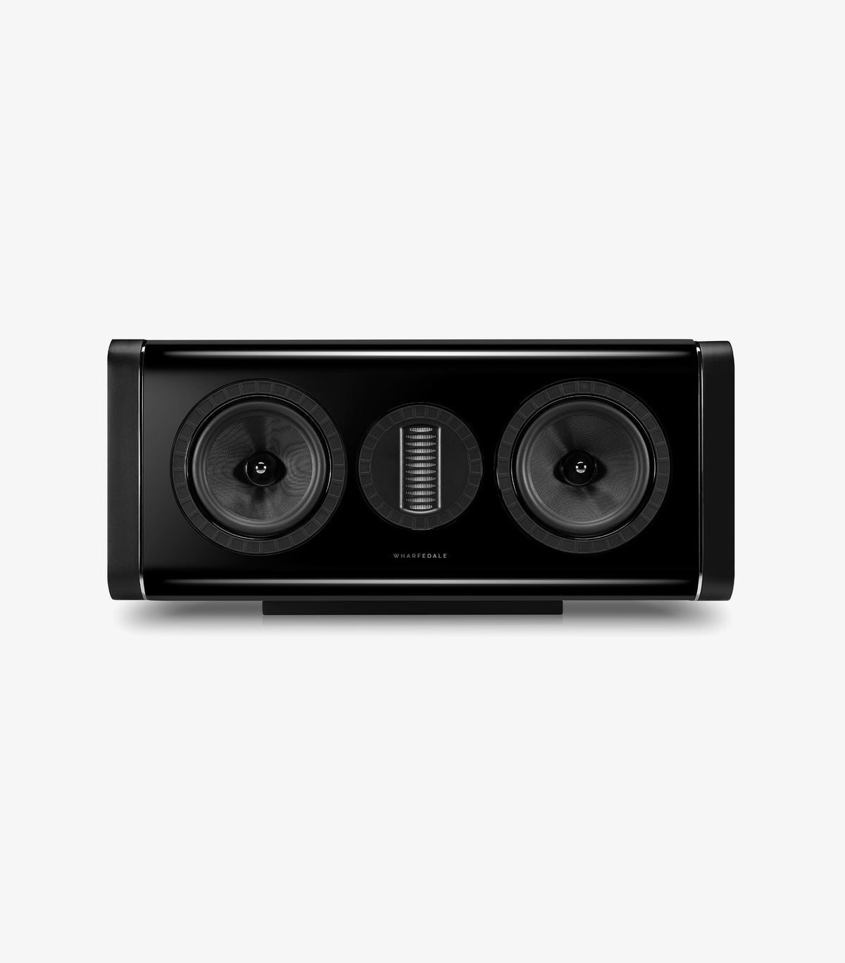 Wharfedale AURA C Centre Channel in Hi-Gloss Black - official product view 2