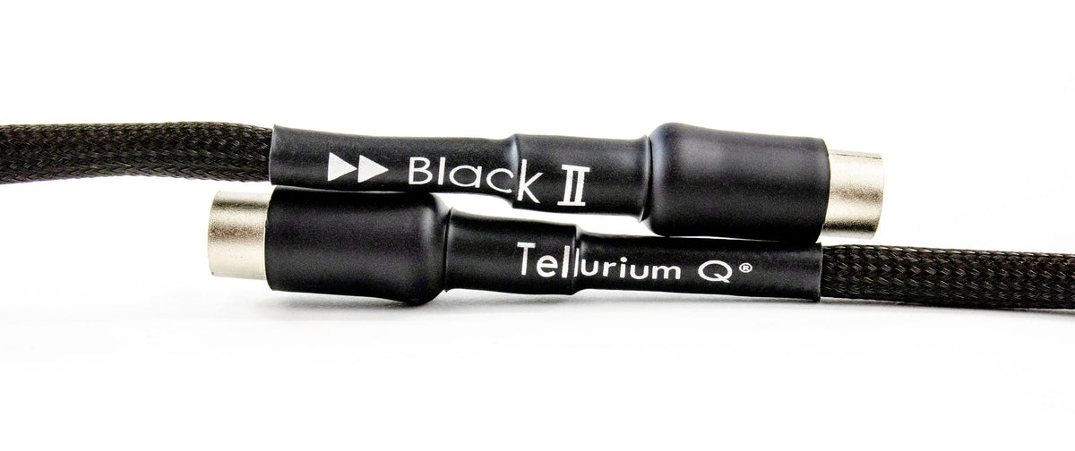 Tellurium Q Black II 5-pin DIN interconnect