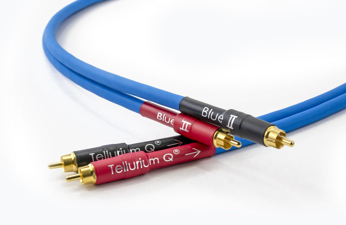 Tellurium Q Blue II RCA interconnect