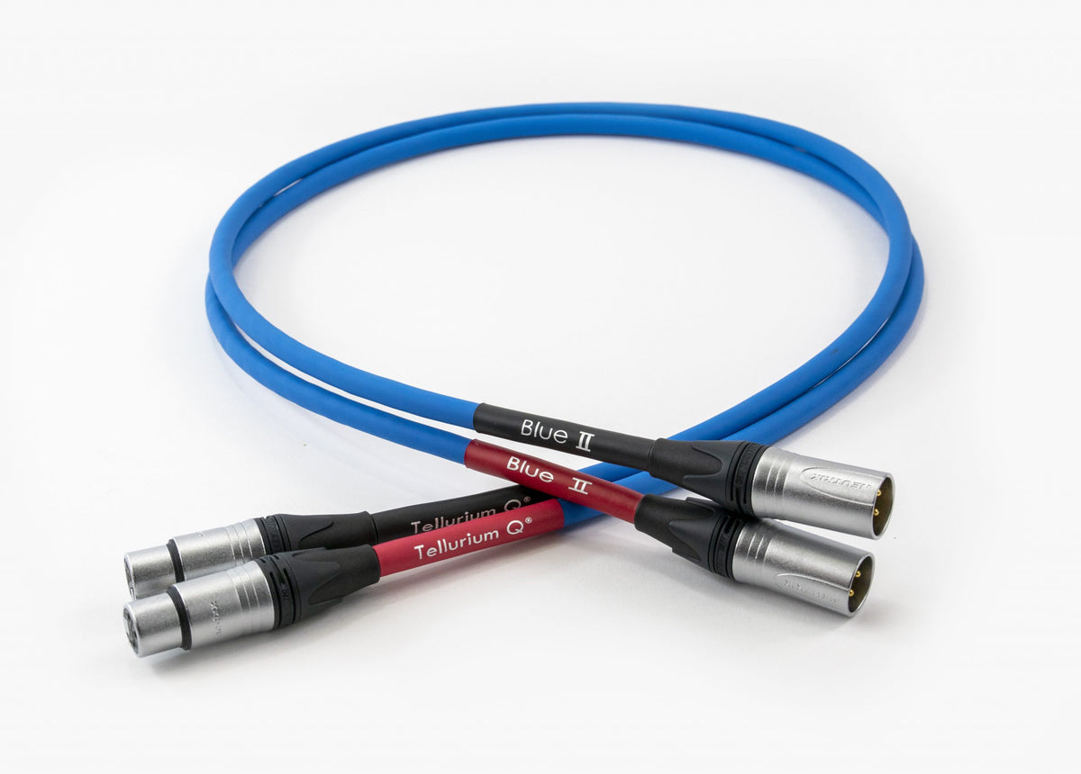 Tellurium Q Blue II XLR interconnect