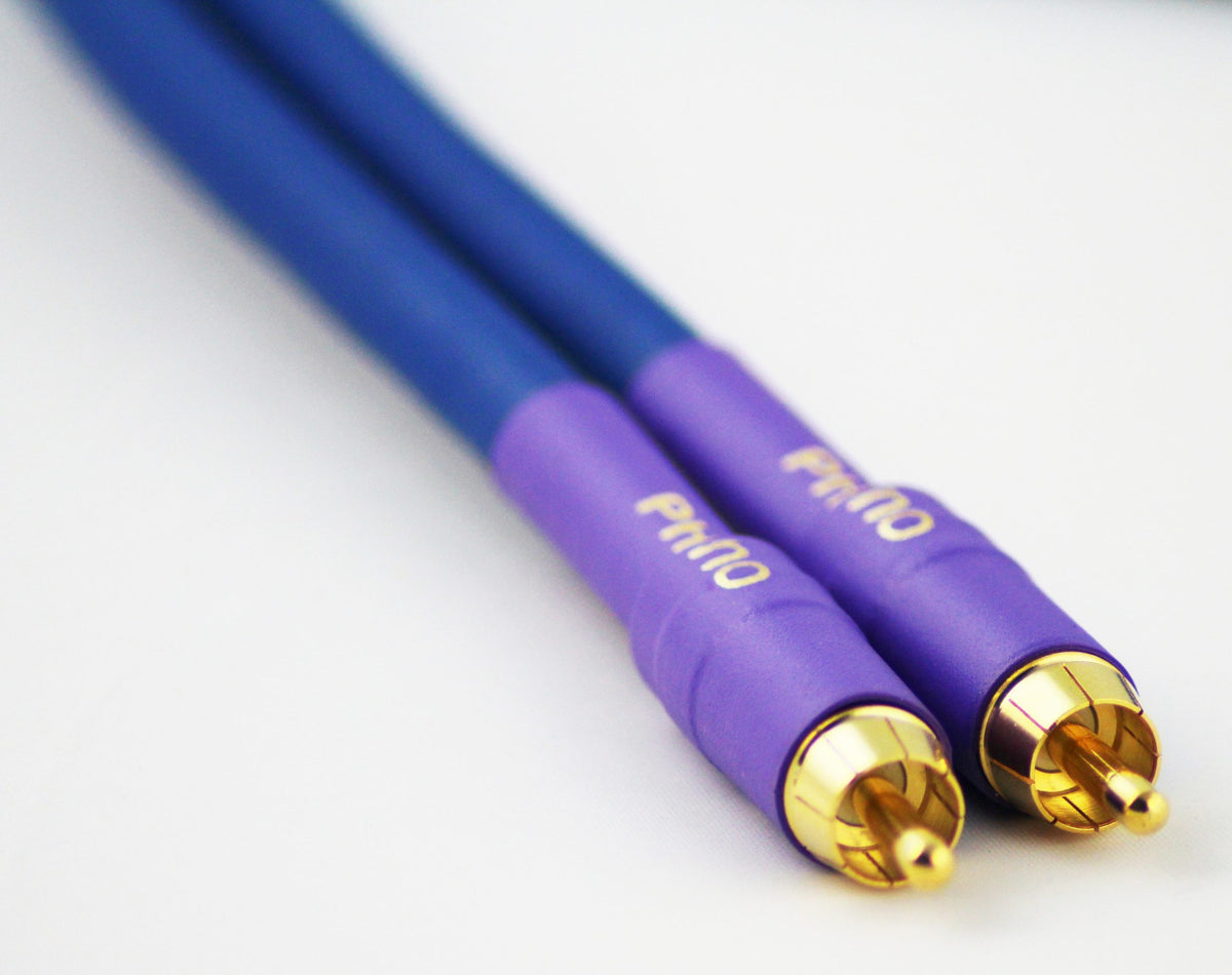 Tellurium Q Blue II phono RCA interconnect