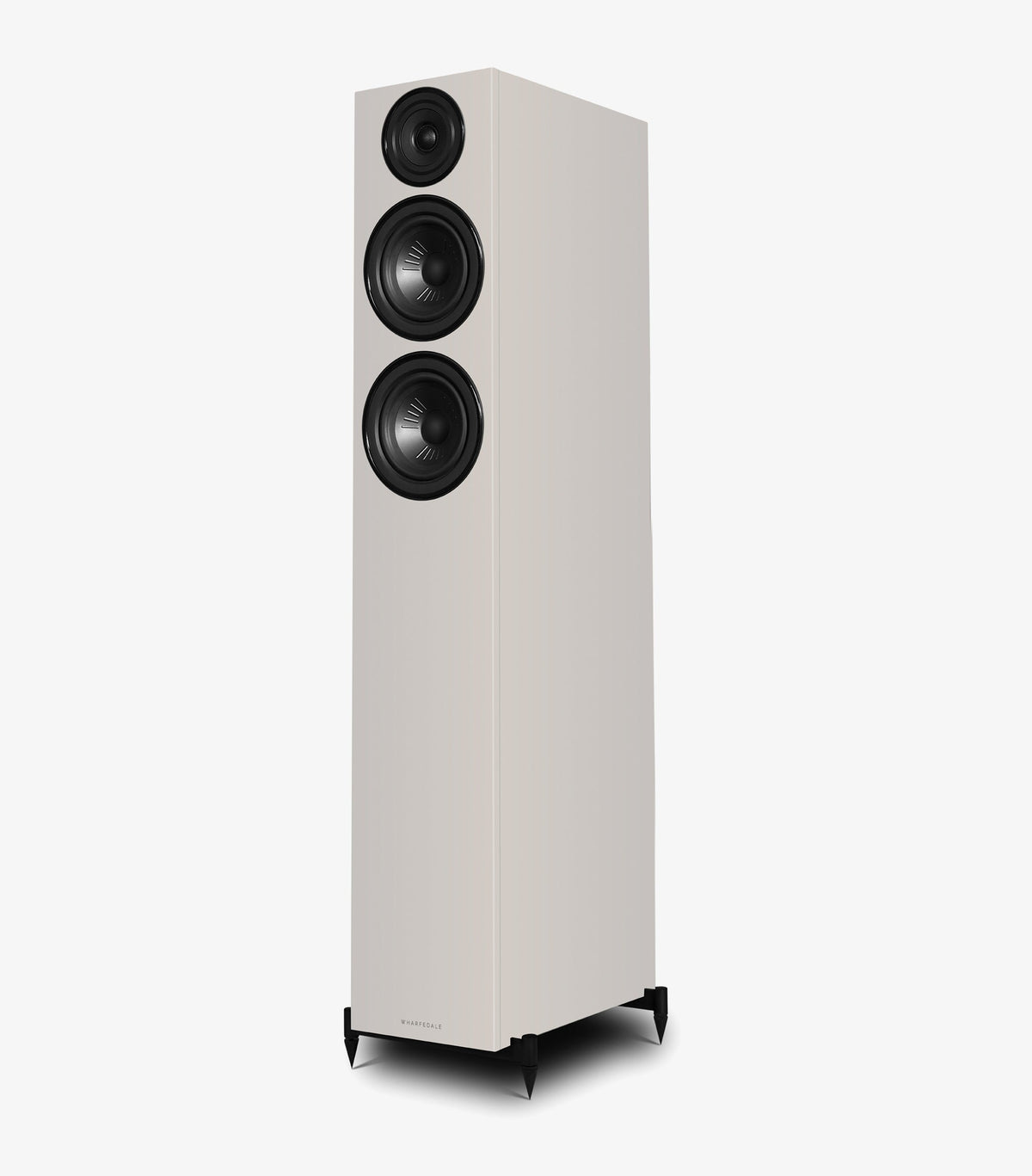 Wharfedale DIAMOND 12.4i Loudspeakers in Stone Grey - official product view 3