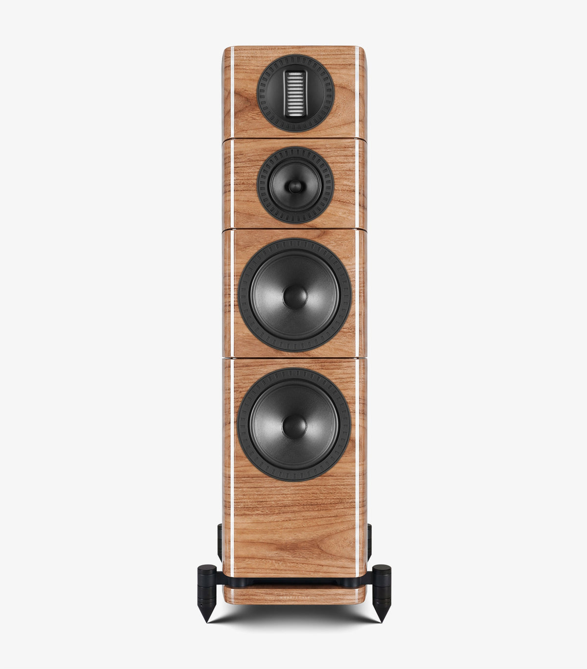 Wharfedale ELYSIAN 4R Loudspeakers in Light Walnut - official product view 6