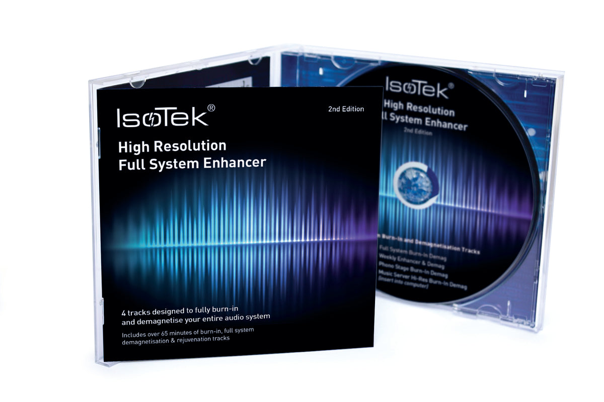IsoTek High Resolution Full System Enhancer 2nd Edition - case and disc